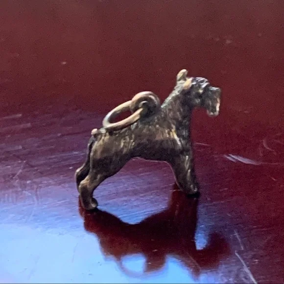 James Avery Retired 3D Sterling Silver 925 Schnauzer Charm - Picture 4 of 6